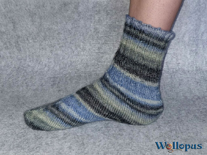 Die „Schräge Socke“
