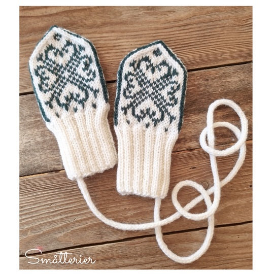 Strickanleitung: Baby Selbu Mittens