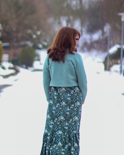 lovely lady cardigan 34-56 Jacke Bolero Long-Cardigan Schnittmuster Kapuze