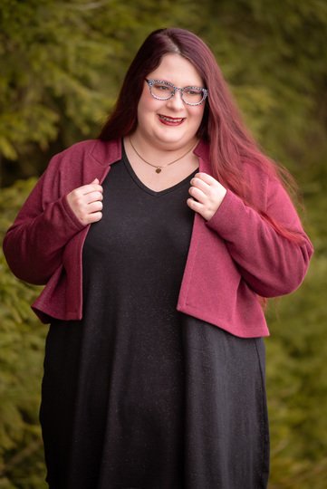 Beamer + A0 + A4 lovely lady cardigan 34-56 Jacke Bolero Schnittmuster