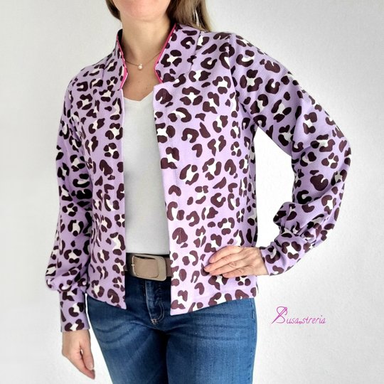 Beamer + A0 + A4 lovely lady cardigan 34-56 Jacke Bolero Schnittmuster
