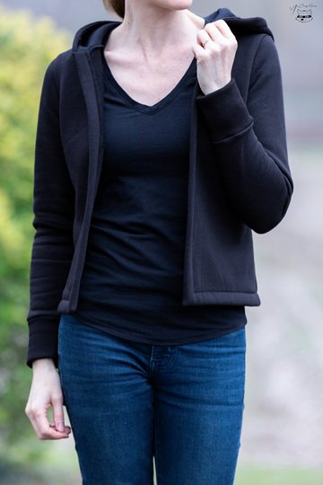 Beamer + A0 + A4 lovely lady cardigan 34-56 Jacke Bolero Schnittmuster
