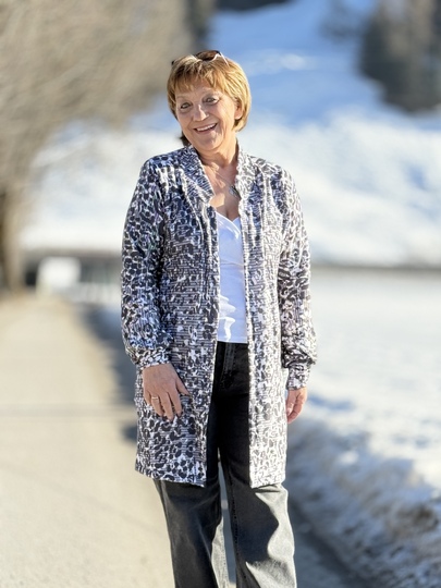 Beamer + A0 + A4 lovely lady cardigan 34-56 Jacke Bolero Schnittmuster