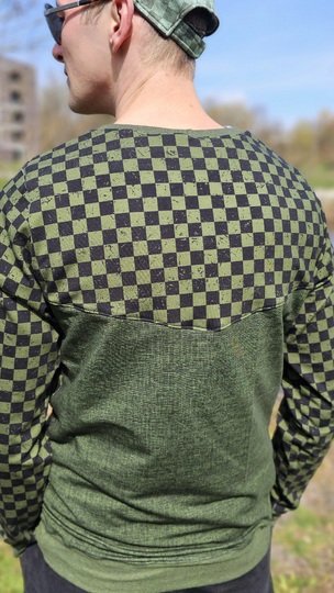 BEAMER + A0 + A4 lovely men split shirt XS - 6XL Schnittmuster Herren Mann