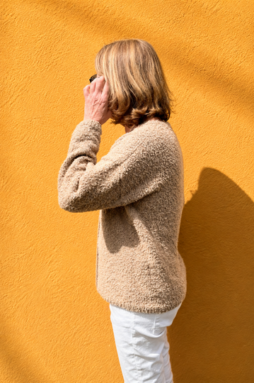 Strickjacke Nola stricken | Cardigan Anleitung Damen | Sommerjacke mit I-Co