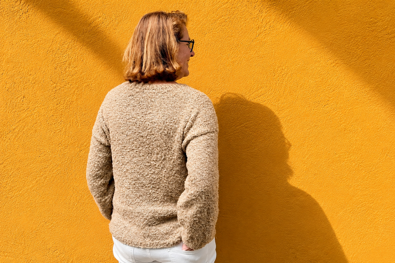 Strickjacke Nola stricken | Cardigan Anleitung Damen | Sommerjacke mit I-Co