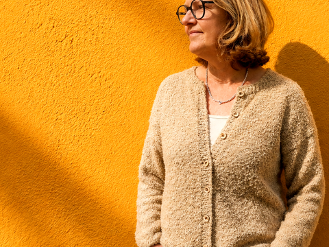 Strickjacke Nola stricken | Cardigan Anleitung Damen | Sommerjacke mit I-Co