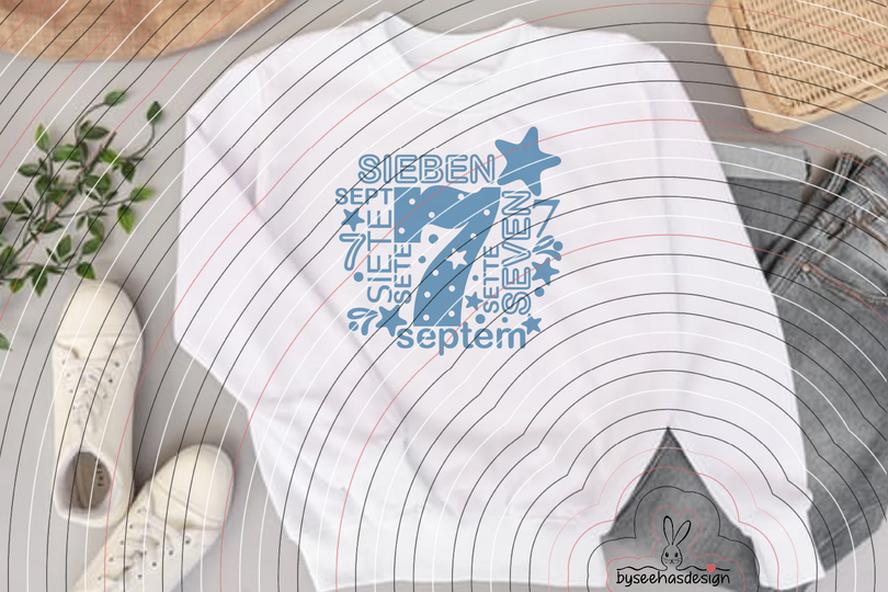 Sieben Plotterdatei SVG DXF
