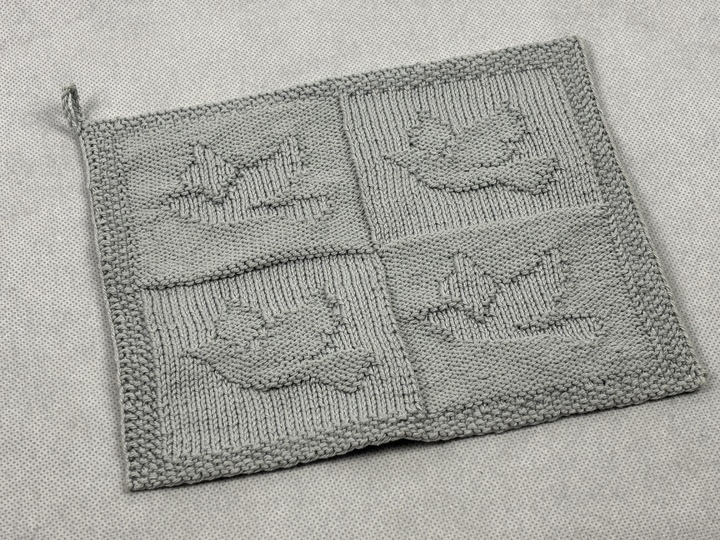 Washcloth Dove - Peace – Knitting Instructions