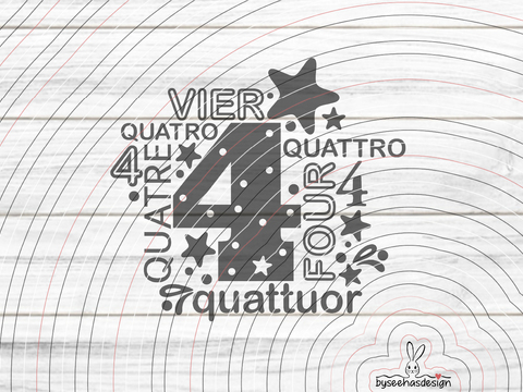 Vier Plotterdatei SVG DXF