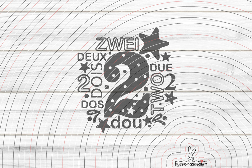 Zwei Plotterdatei SVG DXF