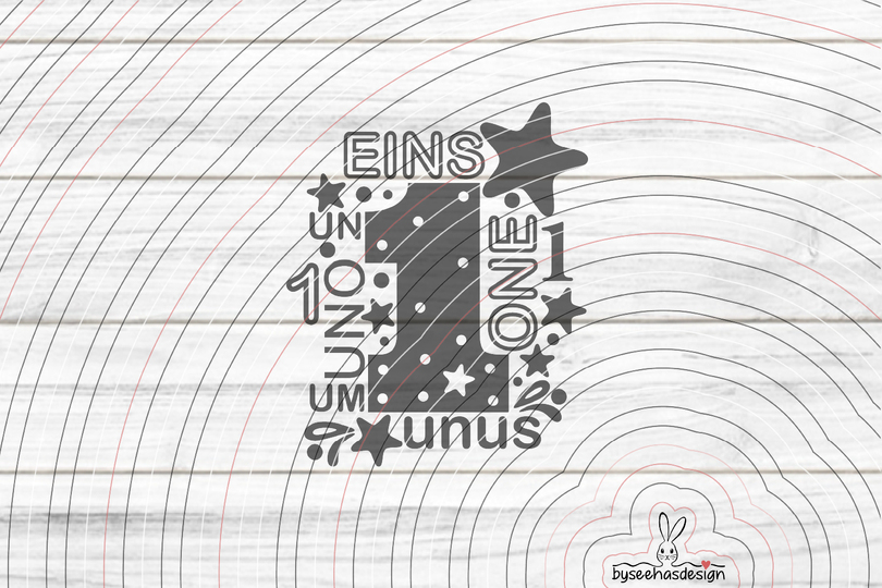 Eins Plotterdatei SVG DXF