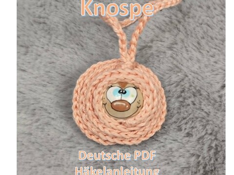 Crochet Pattern: Bud as a Worry Worm