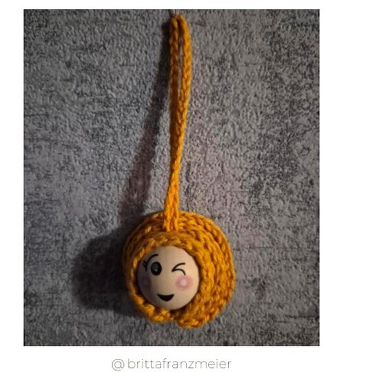 Crochet Pattern: Bud as a Worry Worm
