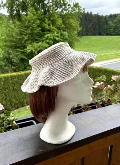 Häkelanleitug Sommerhut Kapok