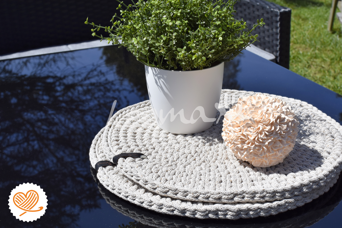 + NOVA + Crochet Pattern for a Modern Hygge-Style Placemat — For Beginners - Image 11