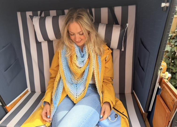 Dreieckstuch Sommersonne