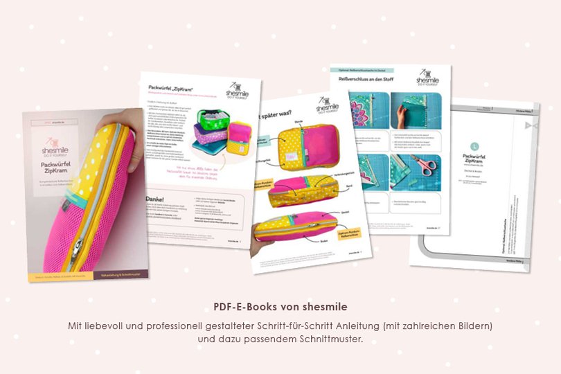 Packwürfel ZipKram (Schnittmuster und Nähanleitung)