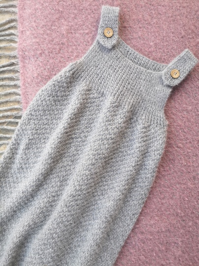 Baby Schlafsack stricken | Anleitung Schlafsack für Kleinkinder ohne Naht