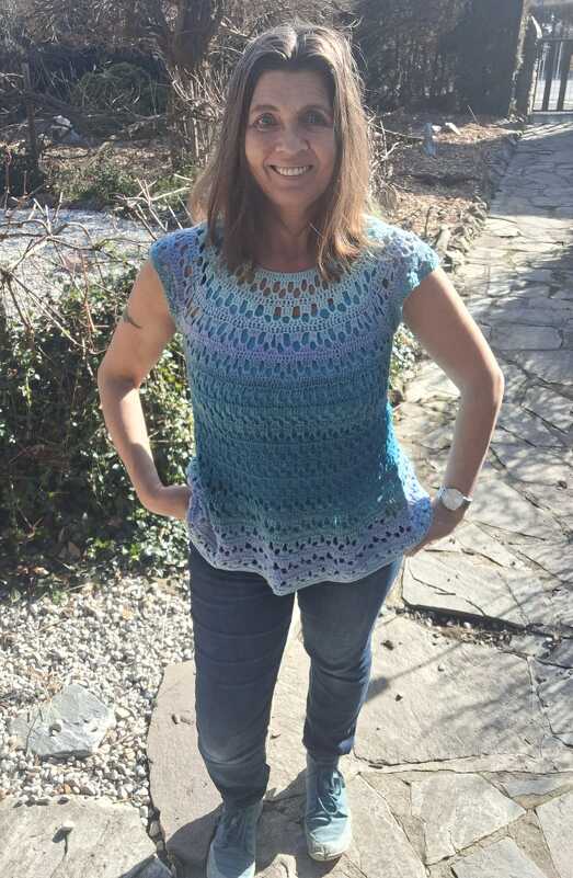 Tunika/Shirt/Kleid Summer Glow, Häkelanleitung - Bild 9