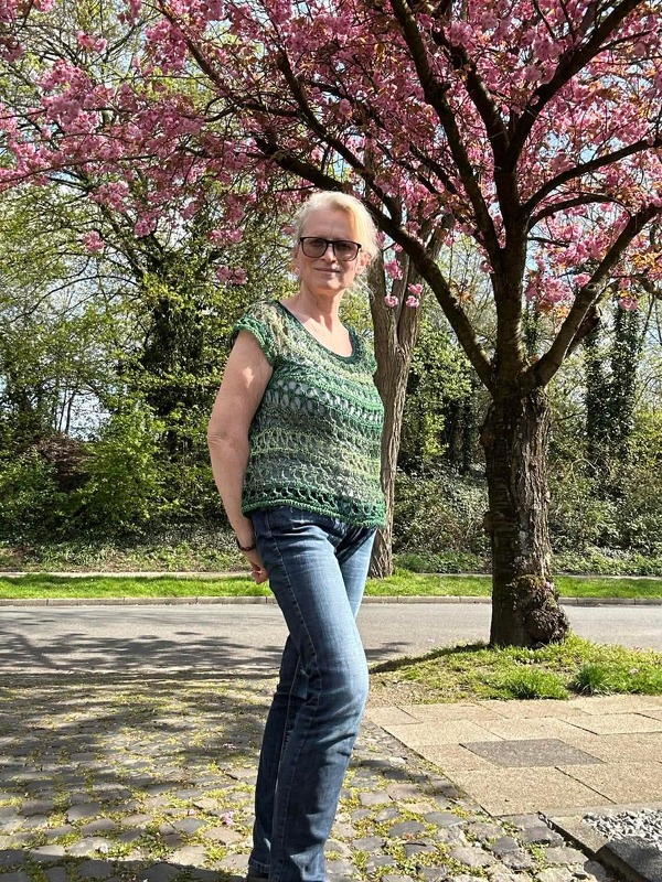 Tunika/Shirt/Kleid Summer Glow, Häkelanleitung - Bild 18