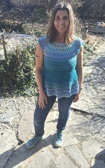 Tunika/Shirt/Kleid Summer Glow, Häkelanleitung
