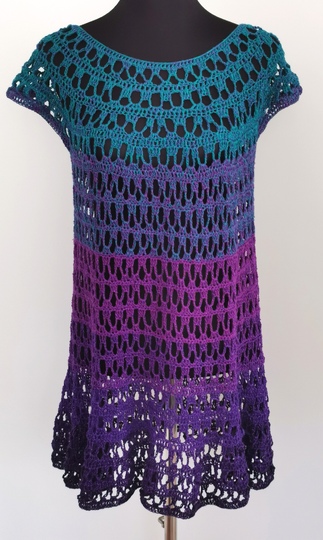 Tunika/Shirt/Kleid Summer Glow, Häkelanleitung