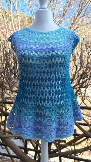 Tunika/Shirt/Kleid Summer Glow, Häkelanleitung