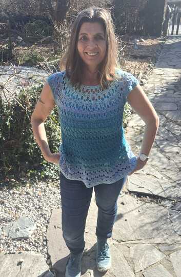 Tunika/Shirt/Kleid Summer Glow, Häkelanleitung