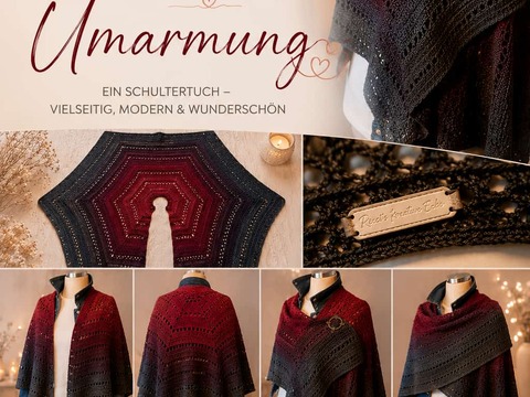 Schultertuch - Umarmung  - Häkelanleitung