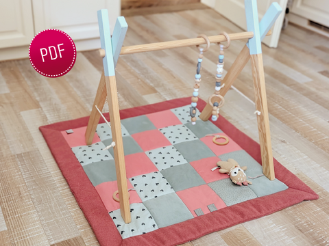 Patchwork Play Mat - PDF Sewing instructions