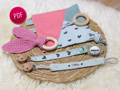 Baby Gift Set Ideas - PDF Sewing Pattern & Instructions