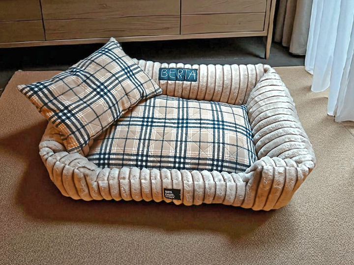 Hundebett / Katzenbett Alma - PDF Schnittmuster & Nähanleitung mit Video