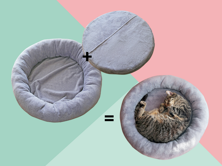 Cat Bed / Dog Bed - PDF Sewing Pattern & Instructions with Video