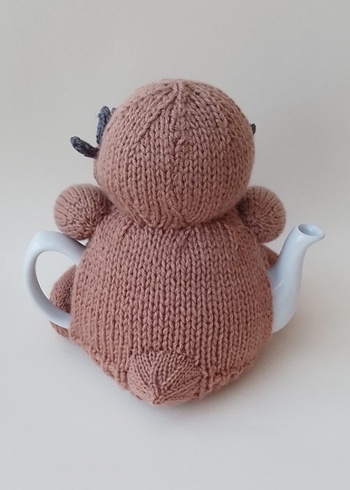 TeaCosyFolk's Three‑Toed Sloth Tea Cosy Knitting Pattern
