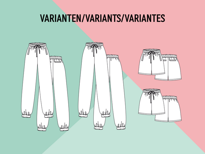 Manoah Jogging Pants - PDF Sewing Pattern & Instructions with Video
