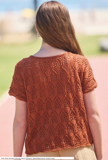 Pulli mit Ajourmuster
