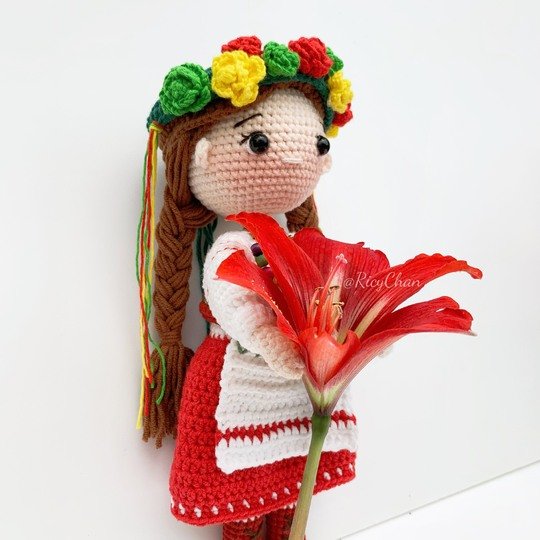 Amigurumi Doll Crochet Pattern: Amira Doll (PDF English Tutorial)