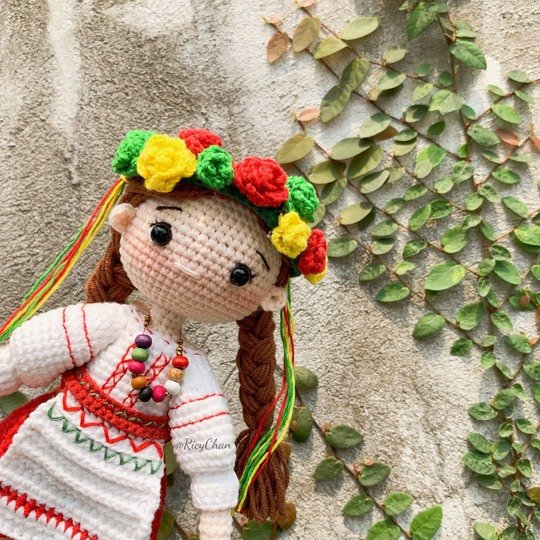 Amigurumi Doll Crochet Pattern: Amira Doll (PDF English Tutorial)