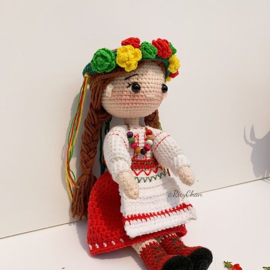 Amigurumi Doll Crochet Pattern: Amira Doll (PDF English Tutorial)