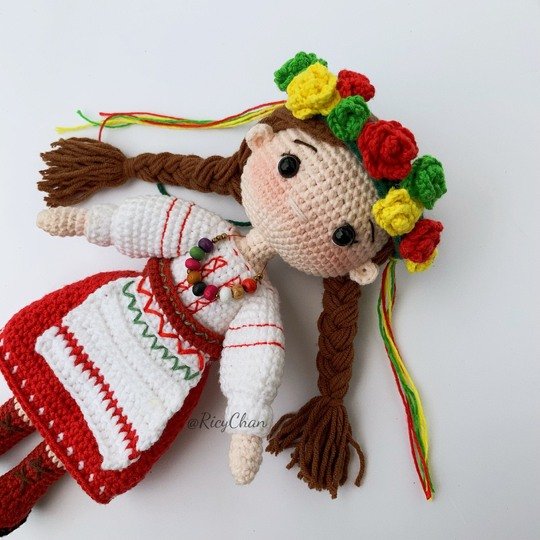 Amigurumi Doll Crochet Pattern: Amira Doll (PDF English Tutorial)