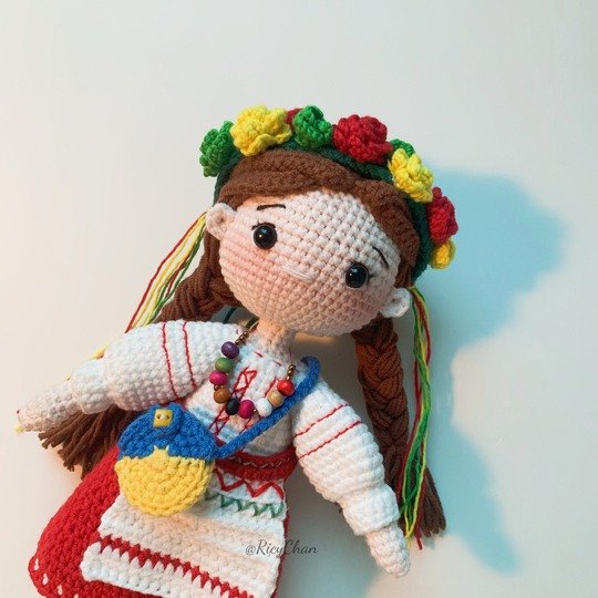 Amigurumi Doll Crochet Pattern: Amira Doll (PDF English Tutorial)