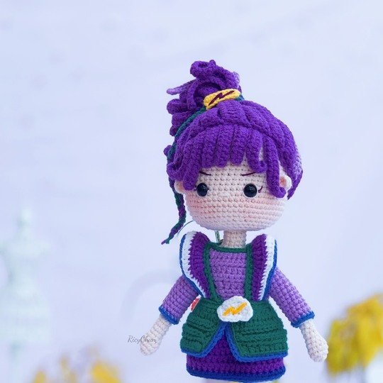Crochet Doll Pattern (9 inches): ORMY Amigurumi
