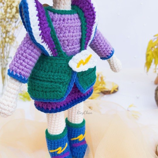 Crochet Doll Pattern (9 inches): ORMY Amigurumi