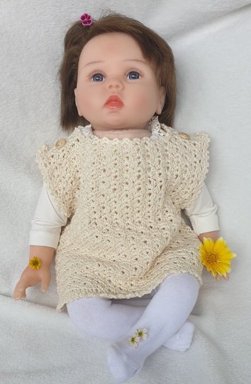 Häkelanleitung Sommer-Top „Gitterzauber“ – Für Babys, Kids & Erwachsene