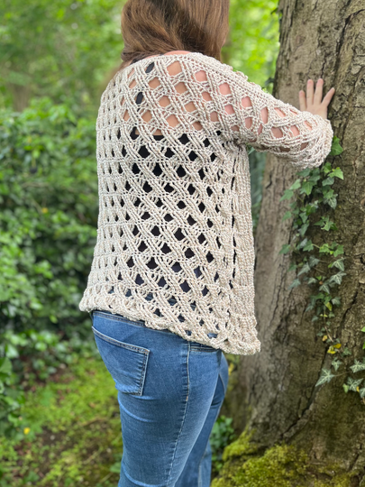 Crochet Pattern Shirt "Lattice"