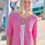 Jacke mit Flechtmuster