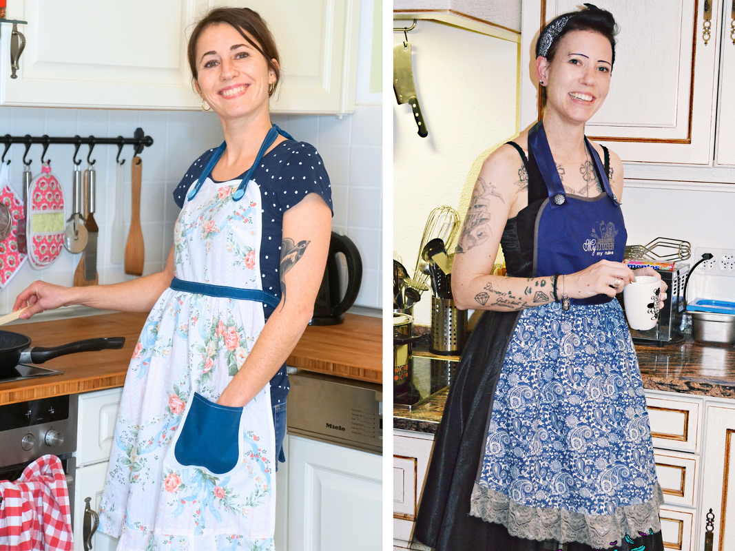 Vintage Cooking Apron - PDF Pattern, Sewing Instructions & Video