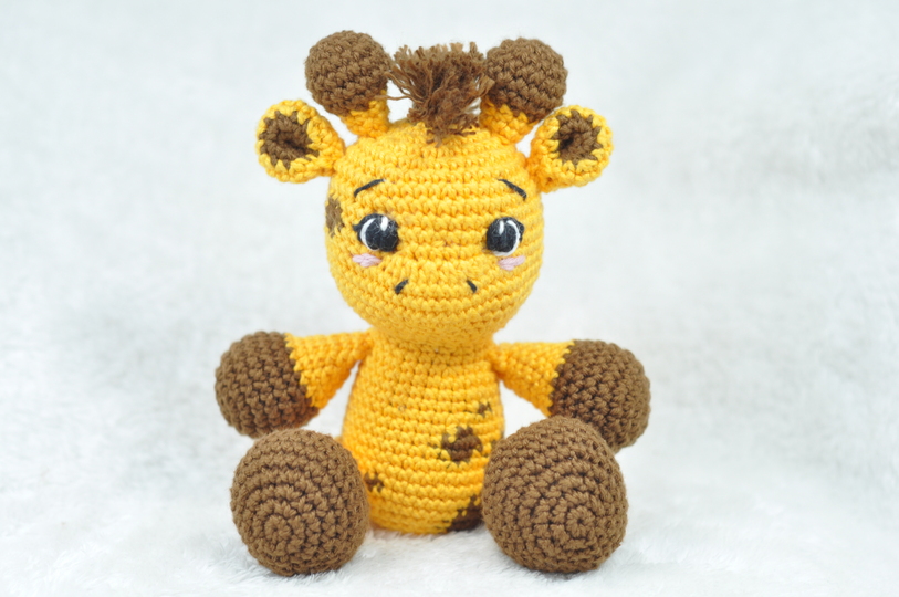 Häkelanleitung Giraffe Gilly