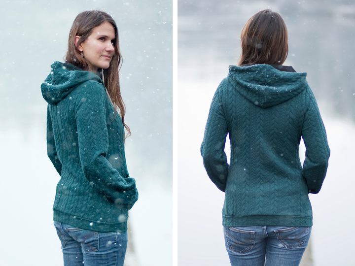 Nafia Pullover & Hoodie - PDF Pattern, Sewing Instructions & Video
